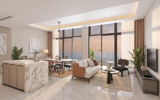 Spacious 2-Bedroom Residence at Creek Views 3 – Dubai Healthcare City (DHCC)